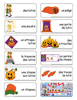 Etiquettes-mots-Lutins d’Halloween
