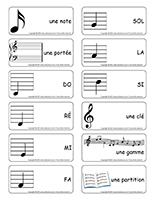 Jeux musicaux à imprimer - Imprimez des jeux sur le thème de la musique,  c'est gratuit!