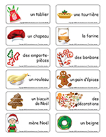 Etiquettes-mots-Noel-La cuisine Etiquettes-mots-Noel-La cuisine
