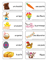 Étiquettes-mots-Pâques