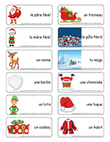 Étiquettes-mots-Pere Noel