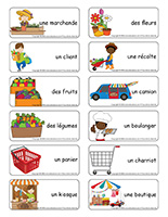 Etiquettes-mots-Place du marche