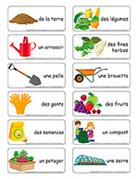 Étiquettes-mots-Potager