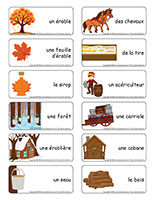 &Eacute;tiquettes-mots-Temps des sucres