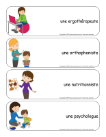 Étiquettes-mots géant–Semaine des services de garde 2019-2