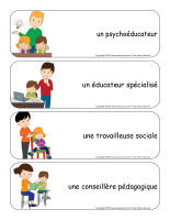 Étiquettes-mots géant–Semaine des services de garde 2019-3