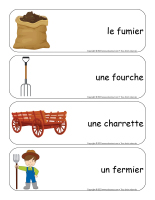 Étiquettes-mots géants-Agriculture-3