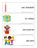 Étiquettes-mots géants-Anniversaires-2