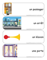 Etiquettes-mots geants-Autobus-2