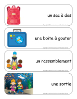 Étiquettes-mots géants-Camps de jour-2