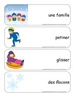 Étiquettes-mots géants-Carnaval d'hiver-2