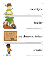 Étiquettes-mots géants-Chasse au trésor-2