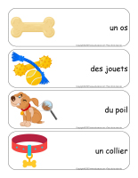 Étiquettes-mots géants-Chiens-2