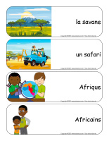 Étiquettes-mots géants-Découvrons l’Afrique-1