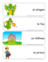 Étiquettes-mots géants-Dragons-1