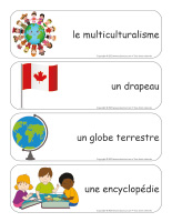 Étiquettes-mots géants-Enfants du monde-3