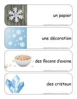 Étiquettes-mots géants-Flocons de neige-3