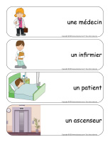 Étiquettes-mots géants-Hôpital-1