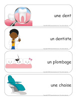 Étiquettes-mots géants-Hygiène dentaire-1