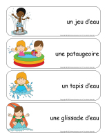 Étiquettes-mots géants-Jeux d’eau-3