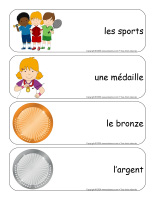 Étiquettes-mots géants-Jeux olympiques d’été-1