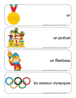 Etiquettes-mots geants-Jeux olympiques d&rsquo;hiver-2