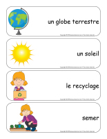 Étiquettes-mots géants-Jour de la Terre-2