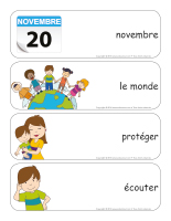 Étiquettes-mots géants-Journée de l'enfant-3 Étiquettes-mots géants-Journée de l'enfant-3