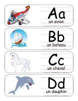 Étiquettes-mots géants-L'écriture Étiquettes-mots géants-L'écriture