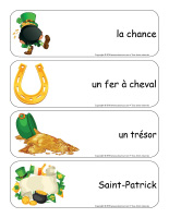 Étiquettes-mots géants-La Saint-Patrick-3