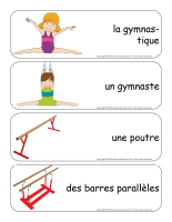 Étiquettes-mots géants-La gymnastique-2