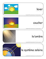 Étiquettes-mots géants-Le soleil-3