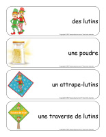 Étiquettes-mots géants-Les lutins 2017-1