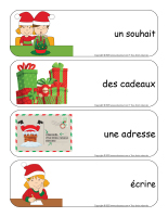 Etiquettes-mots geants-Lettre au pere Noel-3
