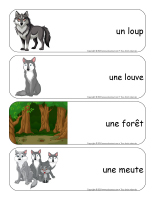 Étiquettes-mots géants-Loups-1