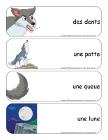 Étiquettes-mots géants-Loups-2