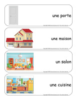 Étiquettes-mots géants-Ma maison-1