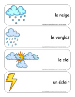 Étiquettes-mots géants-Météo-2