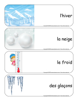 Étiquettes-mots géants-Neige-1