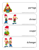 Étiquettes-mots géants-Noël-Le partage-1