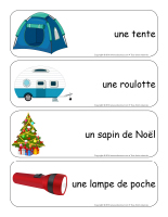 Étiquettes-mots géants-Noël des campeurs-1