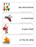 Étiquettes-mots géants-Noël des campeurs-2