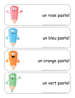 Étiquettes-mots géants-Paques-Les tons pastel