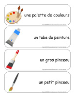 Étiquettes-mots géants-Peinture-1