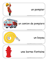 Étiquettes-mots géants-Prévention des incendies-1