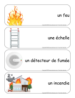 Étiquettes-mots géants-Prévention des incendies-2