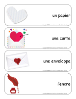 Étiquettes-mots géants-Saint-Valentin-Lettres d’amour-2