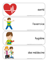 Étiquettes-mots géants-Santé-1