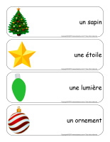 Étiquettes-mots géants-Sapin de Noël-1