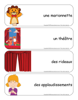 Texte de théâtre de marionnettes à jouer aux enfants